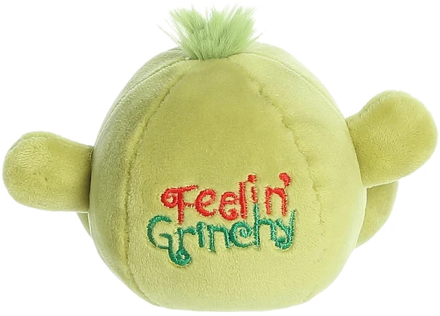 Alt view image 5 of 6 - Whimsical Dr. Seuss Stress Ball Grinch: Feelin' Grinchy Stuffed Animal - Magical Storytelling - Officially Licensed - Green 3.5 Inches