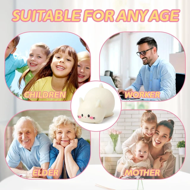 Alt view image 6 of 7 - Balls, Cute Cat Figurines Squishy Balls for Adults Stress Relief | Sensory Fidget Balls, Squishy Animal Collectible Figurines, Dough Squishies Squeeze balls, Party Favors for Adults