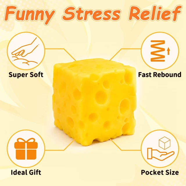 Alt view image 3 of 7 - Squishy Slow Rising Squeeze Toy, Extra Soft Squishy Fidget Toy, Stress Relief Sensory Novelty Fidget Squishy Toy Gift for Kids and Adults