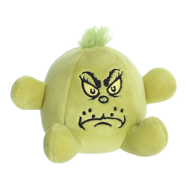 Alt view image 2 of 5 - Whimsical Dr. Seuss Stress Ball Grinch: You're A Mean One Stuffed Animal - Magical Storytelling - Officially Licensed - Green 3.5 Inches