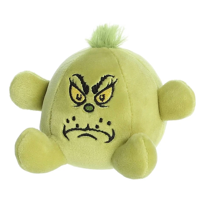 Alt view image 5 of 5 - Whimsical Dr. Seuss Stress Ball Grinch: You're A Mean One Stuffed Animal - Magical Storytelling - Officially Licensed - Green 3.5 Inches