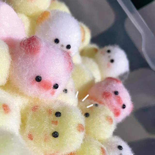 Alt view image 4 of 6 - Accessory for Adults, Stress Relief Bag Charm, 2 Pack (Chubby Ducklings)