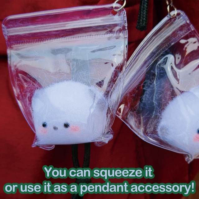 Alt view image 3 of 6 - Accessory for Adults, Stress Relief Bag Charm, 2 Pack (Chubby Ducklings)