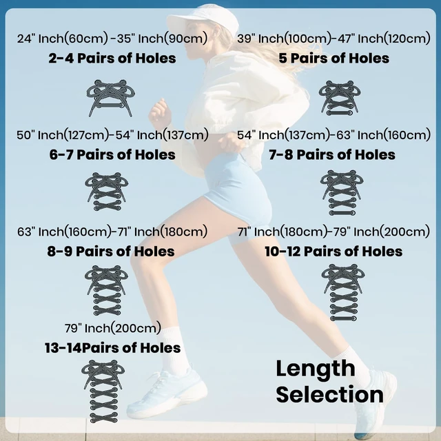 Alt view image 7 of 7 - Flat Shoe Laces for Sneakers, 5/16" Wide Shoelaces for Sneakers | Refresh Worn Sneakers, Strong Braided Polyester, Double-layer weave, anti-fray, 2 Pairs, Multiple Lengths & Colors Available