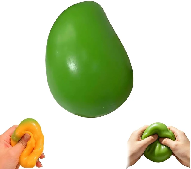 Main image of Mango Squishy, Chameleon Mango Stress Ball for Adults