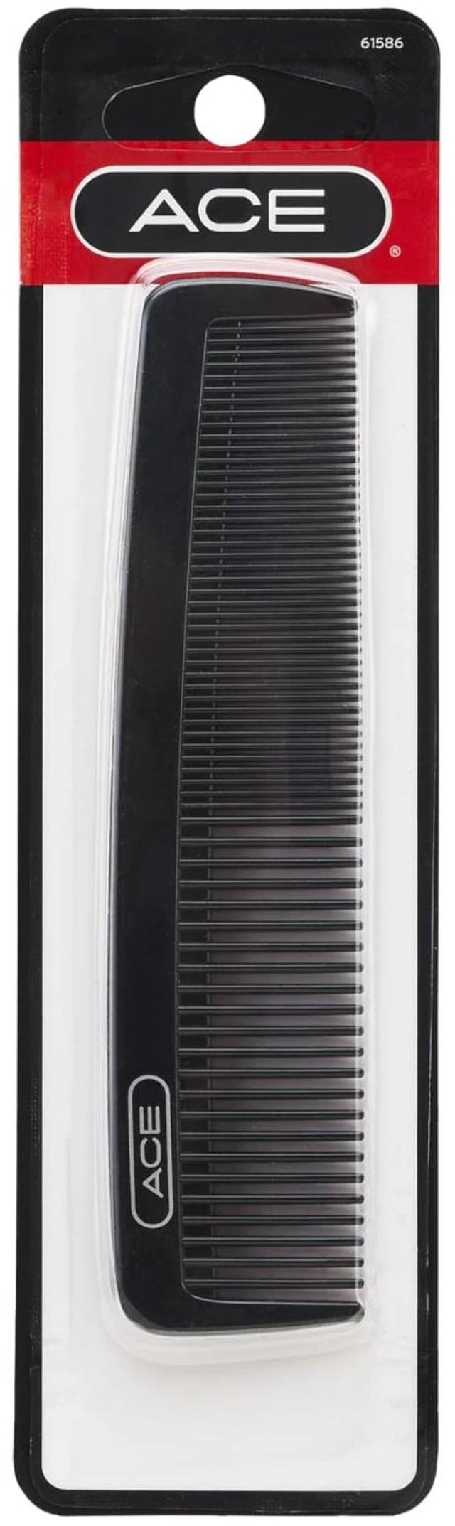 Main image of Pocket Hair Comb for Men 5 Inch, Black - Great for All Hair Types - Fine Comb Teeth for Thin to Medium Hair, Durable for Everyday and Professional Use
