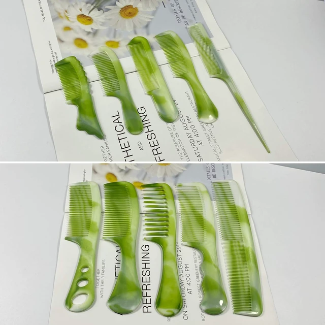 Alt view image 4 of 5 - Hair Combs, Comb Set, Hair Combs for Women and Men, Coarse, Fine Dressing Comb