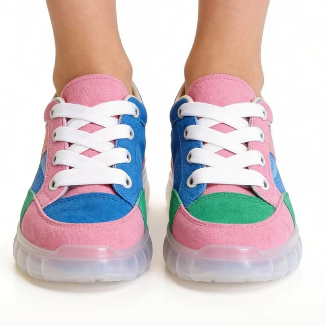 Alt view image 6 of 6 - 2 Pairs 5/8" Fat Shoe Laces for Sneakers, Jumbo Laces, 16mm Wide Flat Shoelaces for Athletic Shoes