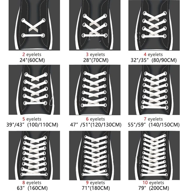 Alt view image 2 of 6 - 2 Pairs Flat Shoe laces Colorful Shoelaces for Sneakers Athletic Running Shoes Boot Strings 5/16" Wide Black 43"