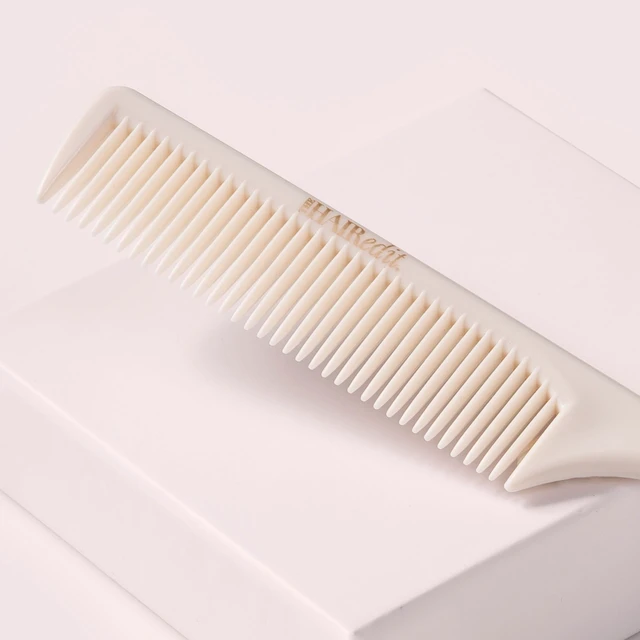 Alt view image 5 of 7 - Section & Style Rat Tail Comb, Fine-Tooth Teasing & Sectioning Comb for Precision Parting, Smoothing, Lifting & Creating Sleek Buns, Ponytails, Braids & Updos, Hair Combs for Women