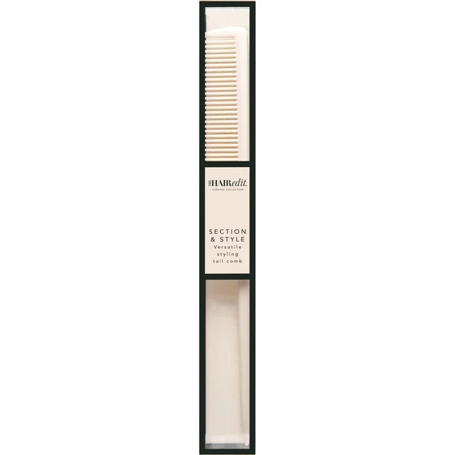Alt view image 7 of 7 - Section & Style Rat Tail Comb, Fine-Tooth Teasing & Sectioning Comb for Precision Parting, Smoothing, Lifting & Creating Sleek Buns, Ponytails, Braids & Updos, Hair Combs for Women