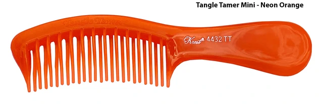 Alt view image 5 of 7 - Teal Tangle Tamer Curved Tooth Comb