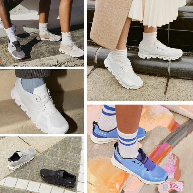 Alt view image 5 of 7 - Elastic Shoe Laces for On Cloud 5, 6 Replacement Strings White 24" | 1/10" (2.5mm), Stretchy Round Bungee Shoelaces with Silicone Head , No Tie Tieless Stretch Speed Laces for Sneakers