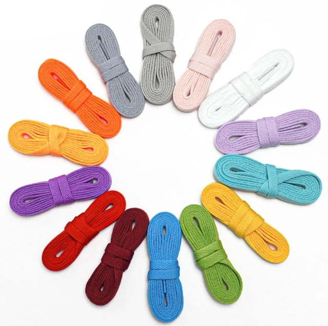 Alt view image 3 of 4 - 1 Pair Shoelaces Shoe Strings for Kids and Adults (47 Inch, White)