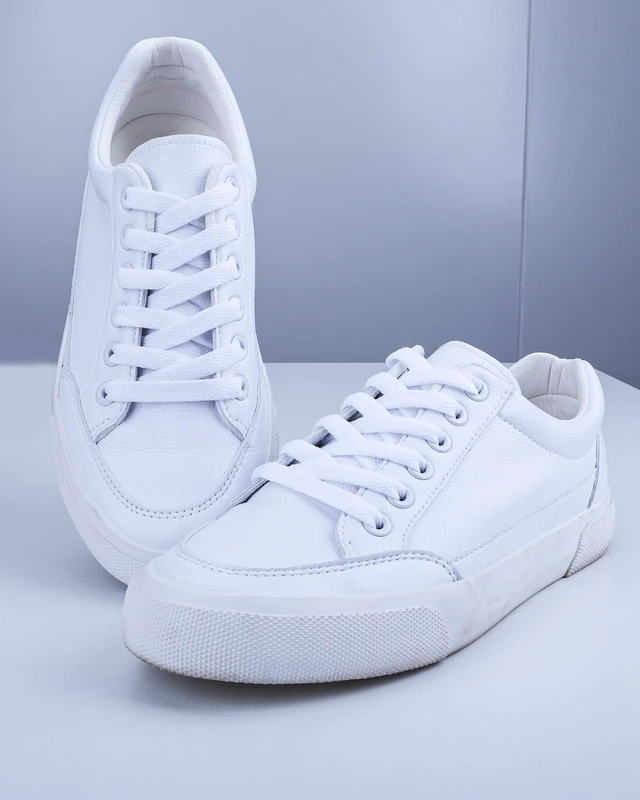 Alt view image 7 of 7 - Shoe Laces for Sneakers, 4 Pairs Flat Shoelaces, 51 Inch White | Refresh Worn Sneakers, Strong Braided Polyester, 4 Pairs Value Pack, Multiple Lengths & Colors Available