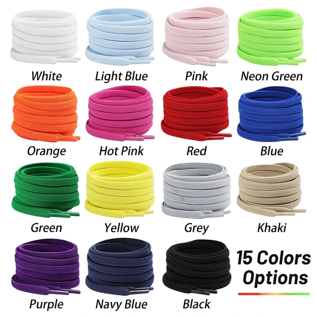Alt view image 6 of 7 - Running Shoes (Black 39IN) | Stretchy laces no tie slip-on design, easy install & adjustable; 15 colors, 32"-63" lengths for sneakers, kids and adults.