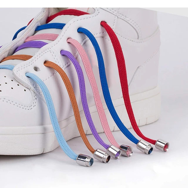 Alt view image 2 of 6 - Tieless Elastic Shoe Laces, No Tie Shoelaces for Kids/Adults Black