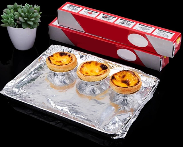 Alt view image 2 of 7 - Aluminum Foil Roll, Heavy Duty Aluminum Foil Roll Thick Strong Tinfoil Paper Grilling Tinfoil Wrap for Cooking, Baking, Grilling, and Roasting