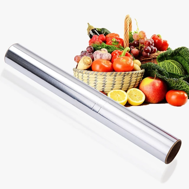 Alt view image 5 of 7 - Aluminum Foil Roll, Heavy Duty Aluminum Foil Roll Thick Strong Tinfoil Paper Grilling Tinfoil Wrap for Cooking, Baking, Grilling, and Roasting