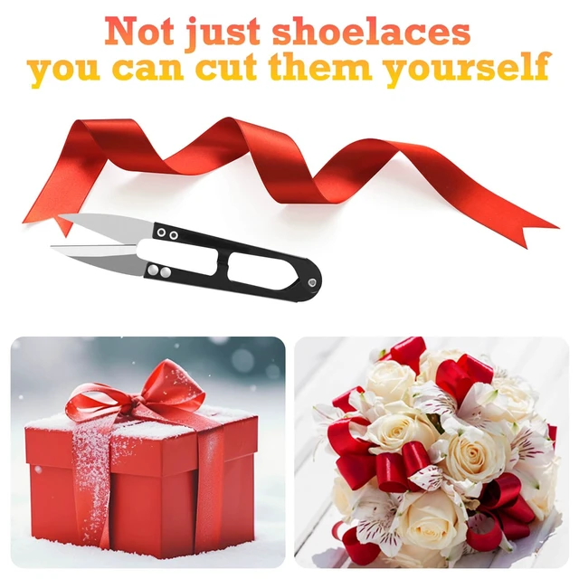 Alt view image 5 of 7 - Flat Satin Ribbon Shoelaces: 2 Pairs 27 Inch Pink Silk Shoe Laces | 2CM Wide, Soft Satin Material, Wedding Sneaker Laces, for Women Girls