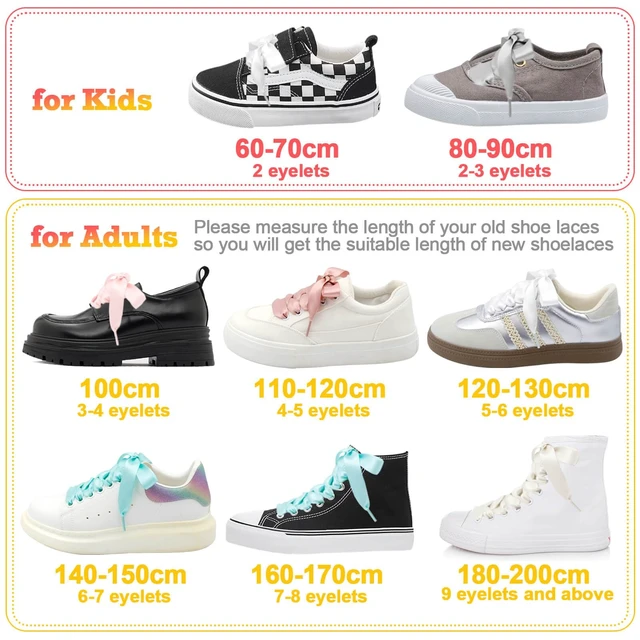 Alt view image 6 of 7 - Flat Satin Ribbon Shoelaces: 2 Pairs 27 Inch Pink Silk Shoe Laces | 2CM Wide, Soft Satin Material, Wedding Sneaker Laces, for Women Girls