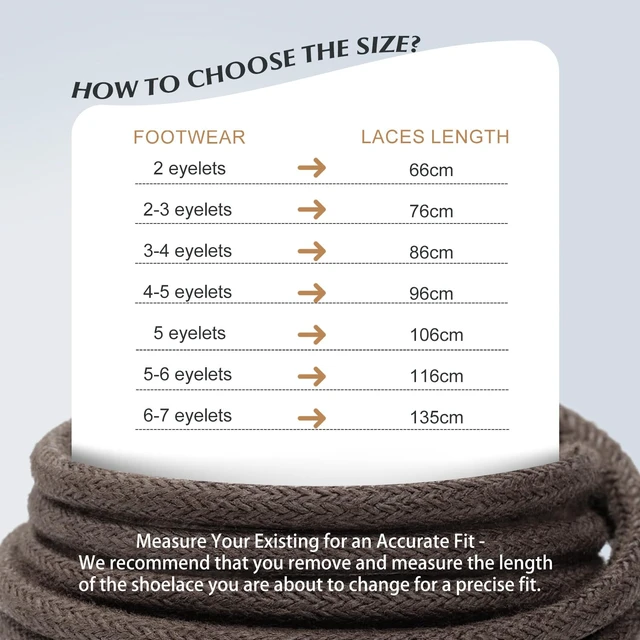 Alt view image 6 of 7 - 2 Pair 1/8" Waxed Round Shoe Laces for Oxford Dress Shoes Brown-86 | 2 Pair, Firm cotton weave, clean matte finish, better knot hold from the waxed surface, 7 lengths and 11 colors
