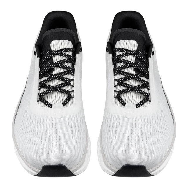 Alt view image 5 of 6 - Shoe Laces for On Cloudmonster Cloud Monster Replacement Shoelaces | 7MM Flat Laces | Material: Polyester | Color:Black&Whitedots, Size:36Inch