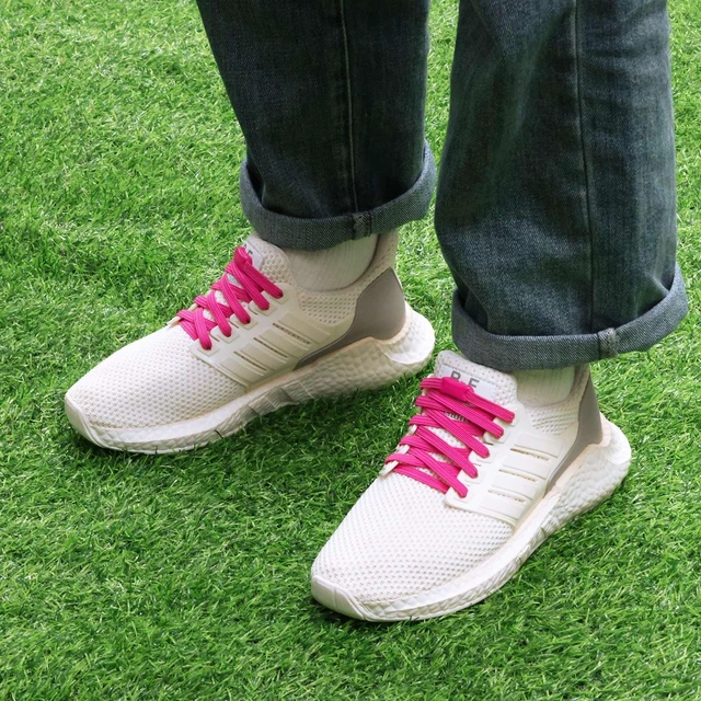 Alt view image 2 of 6 - No Tie Elastic Shoelaces for Kids, Adults and Elderly, Adjustable Tieless Shoe Laces for Sneakers Boots and Casual Shoes - 16 Colors, 41 inch, Royal Blue