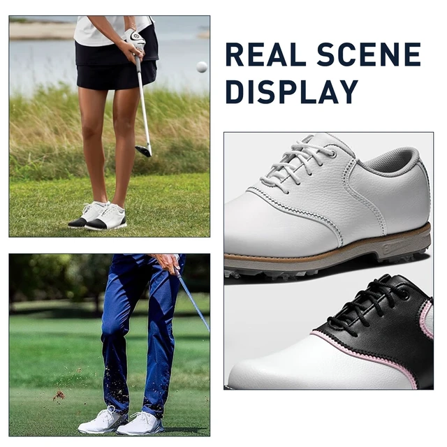 Alt view image 5 of 7 - Polyester Golf Shoelaces for FootJoy Premiere Serie, White, 39" | 3/32"(2.5mm) Thin Round Dress Oxford Shoe Lace Replacement Strings