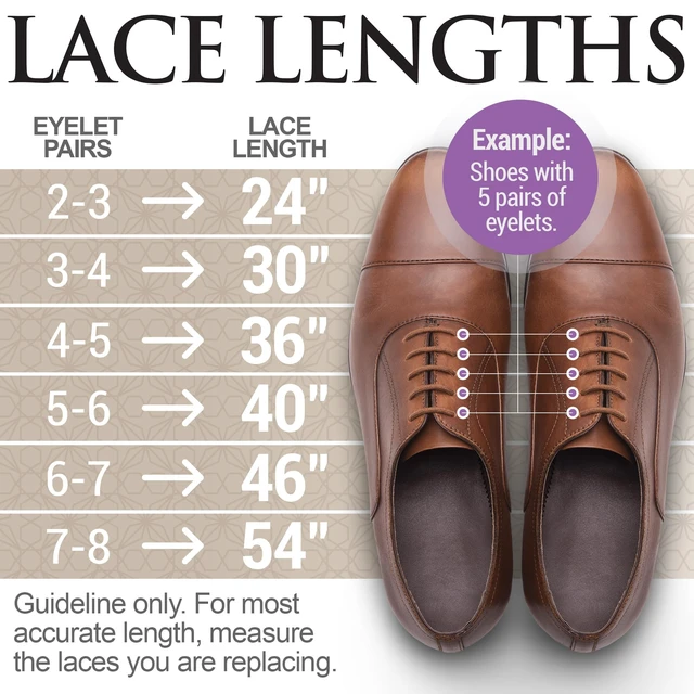 Alt view image 4 of 7 - Shoe Laces for Dress Shoes - Round Oxford Shoelaces for Men - Multiple Lengths and Colors Available - Black, 30 (76 CM)