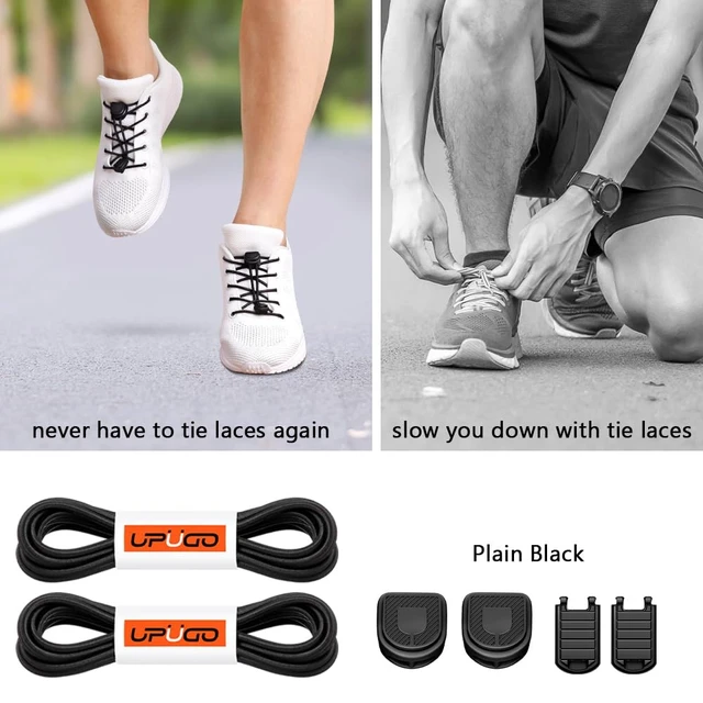 Alt view image 2 of 7 - Elastic Shoe Laces, No Tie Shoe Laces for All Ages, One Size Fit All | Comfortable for Men, Women, Seniors