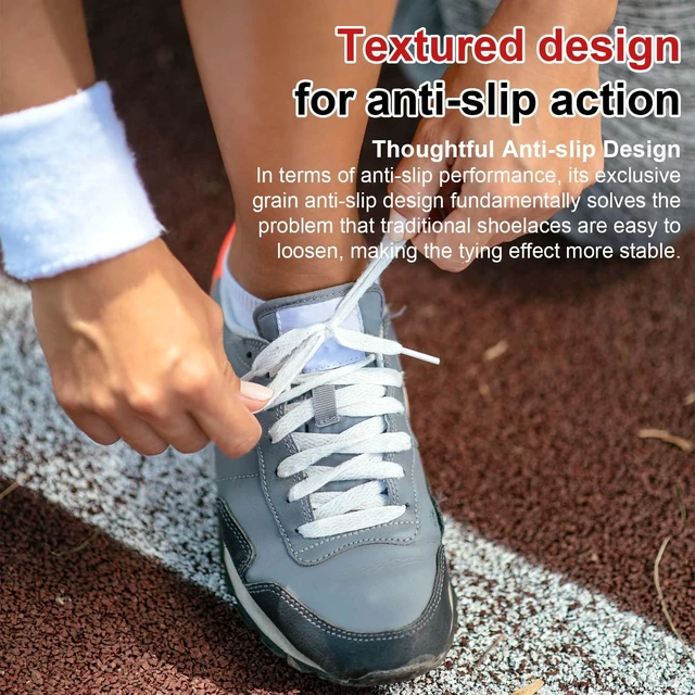 Alt view image 5 of 7 - 4 Pairs of Flat Shoelaces for Sneakers, Athletic Shoes, Casual Sneakers, and Converse High Tops Suitable for Kids and Adults (Black+White, 63"(160CM))