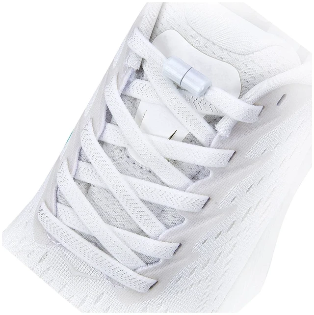 Main image of Elastic Shoe Laces - Elastic No Tie Shoelaces for Adults & Kids Shoes White