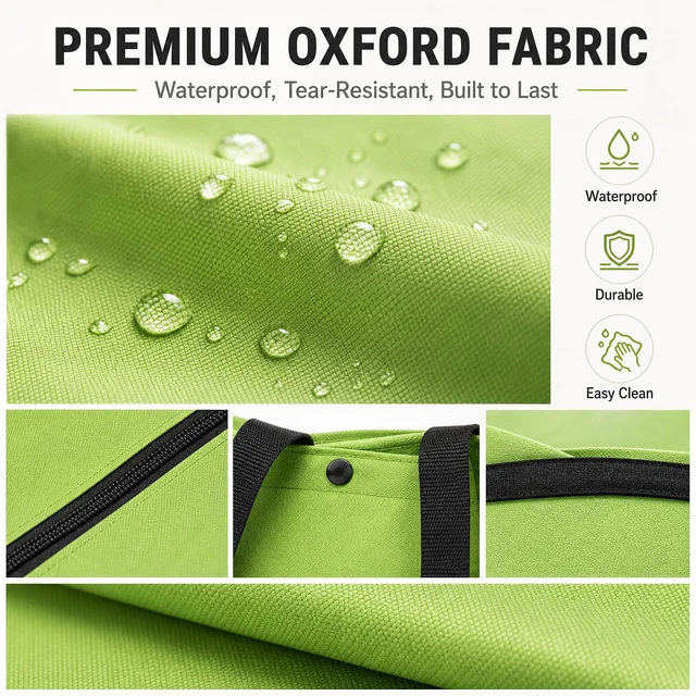 Alt view image 5 of 7 - Shopping Bag with Wheels, 2-in-1 Foldable Shopping Cart, Waterproof Rolling Grocery