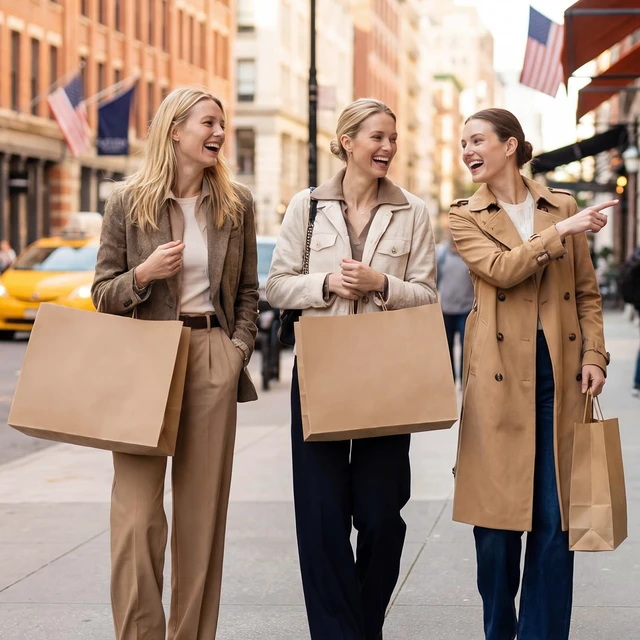 Alt view image 7 of 7 - Large Brown Paper Bags with Handles 16x6x12 Inch 100 Pack | Heavy Duty Craft Shopping Bags Bulk,Kraft Gift Bags Recycled for Merchandise,Takeout, Retail, Party Favors & Grocery,Business