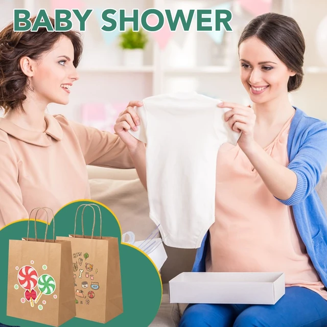 Alt view image 5 of 7 - Brown Paper Bags with Handles, 200Pcs 8x4.5x10In Kraft Paper Bag | Small Medium Paper Bags with Handles Bulk Treat Bags Kraft Paper Gift Bag for Retail Party Shopping Party Favor