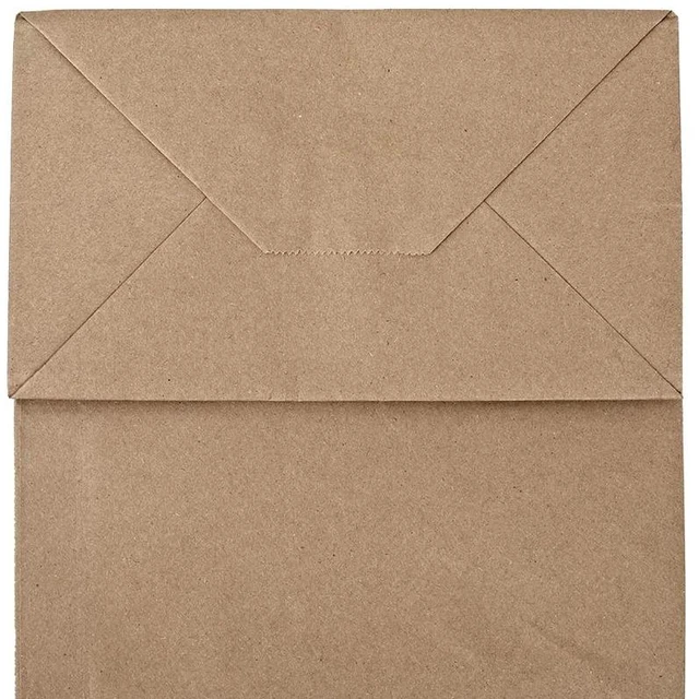 Alt view image 7 of 7 - 100 Pack 8x4.75x10 Inch Plain Medium Paper Bags with Handles Bulk, Brown Kraft Craft Gift Bags, Grocery Shopping Retail Birthday Party Favors Wedding Sacks (Natural Brown, 100pcs)