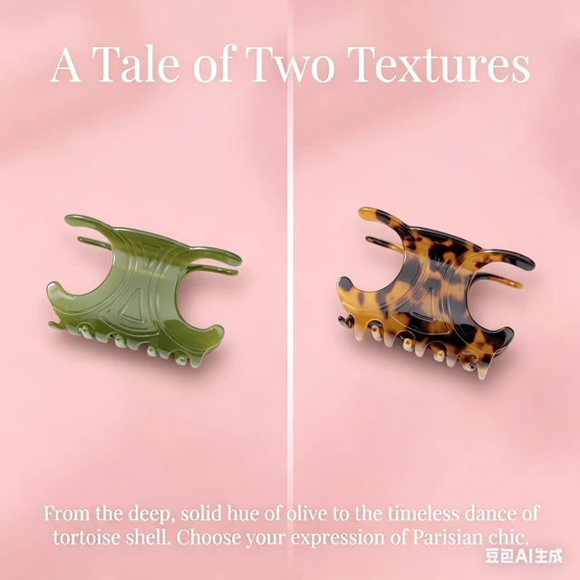 Alt view image 7 of 7 - Hair Clips for Women 4 Styles Small Medium Large Claw Clips for Thin Thick Curly Hair, Matte Rectangle Small Claw Clips for Thin/Medium Thick Hair, Hair Jaw Clip Nonslip (B)