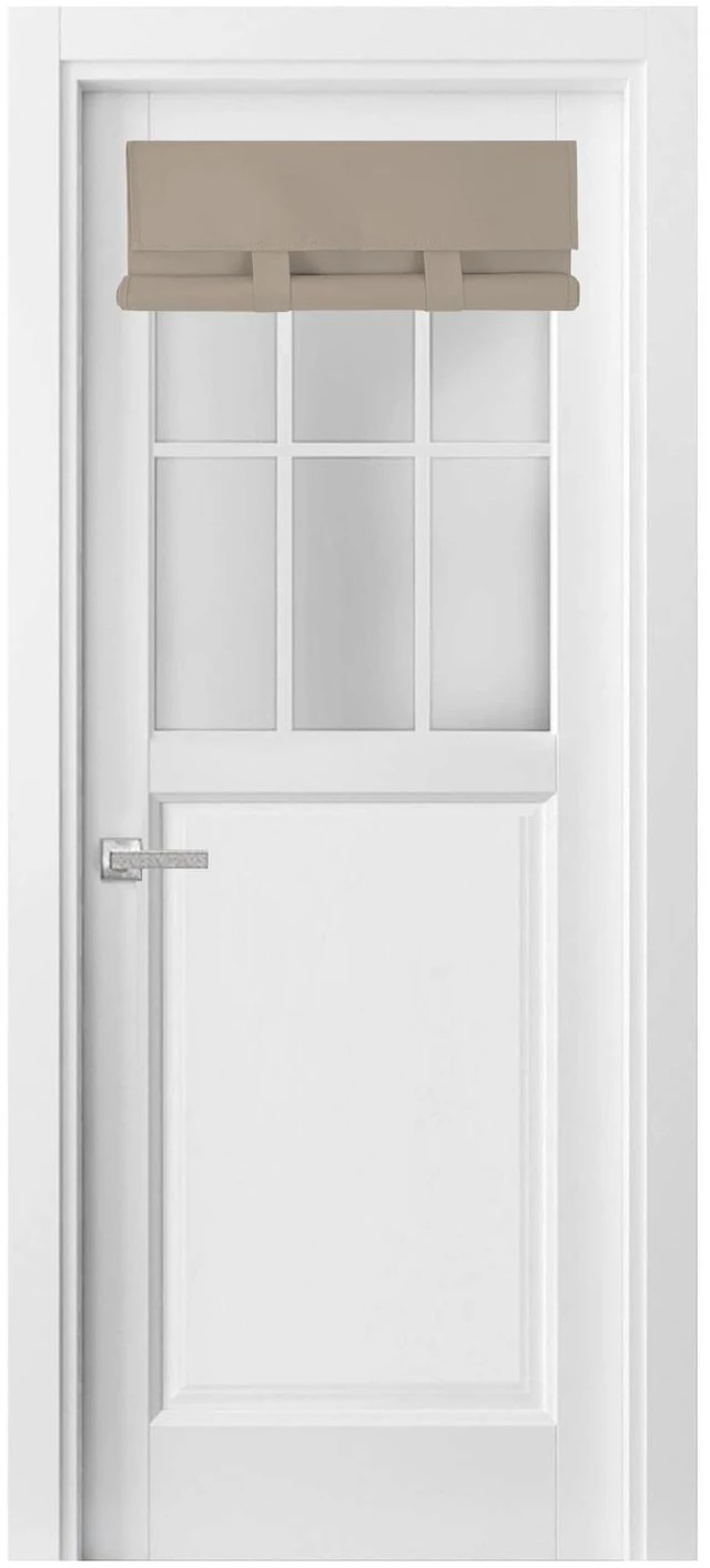 Main image of 100% Blackout Door Curtains for Windows and Doors. | Mocha 24x38 InchesPrivacyprotected, lightblocking, noisereducing. Notool installation within 3 minutes.