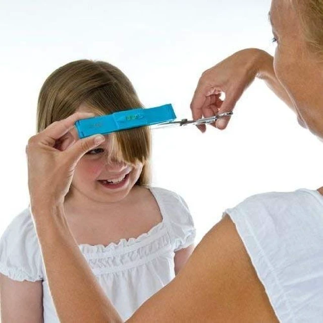 Alt view image 2 of 6 - Original Set Hair Cutting Tool - As Seen on Shark Tank - DIY Home Hair Cutting Clips for Bangs, Layers, and Split Ends, Hair Cutting Guide (Set of 2)
