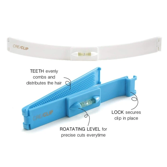 Alt view image 6 of 6 - Original Set Hair Cutting Tool - As Seen on Shark Tank - DIY Home Hair Cutting Clips for Bangs, Layers, and Split Ends, Hair Cutting Guide (Set of 2)