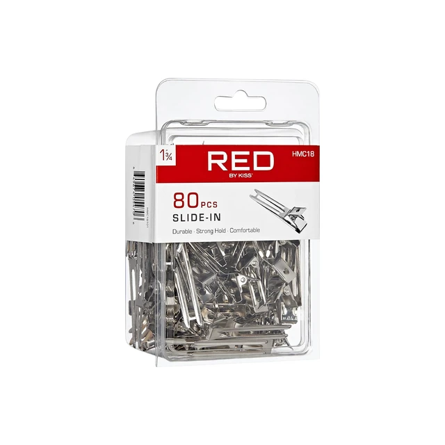 Alt view image 7 of 7 - 80pcs 1.75" Slide-In Hair Clips, Durable Metal Curl Setting Clips for Hairdressing, Sectioning & Retwisting, Rust-Free Hair Pins for Dreads, Dreadlocks, & Twist Styles