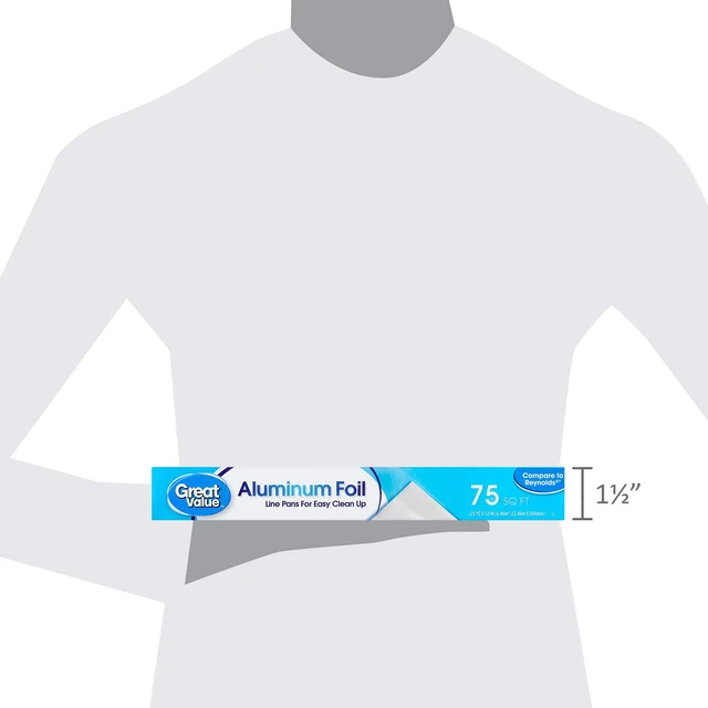 Alt view image 3 of 4 - Aluminum Foil 75 sq ft. (2 Pack)
