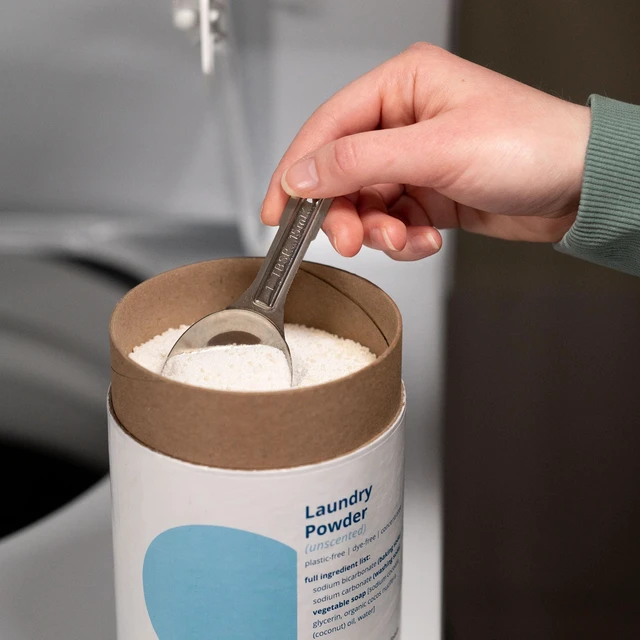 Alt view image 2 of 4 - Cleaning Products Laundry Powder, Lavender | Concentrated detergent, 128 HE loads, plastic-free