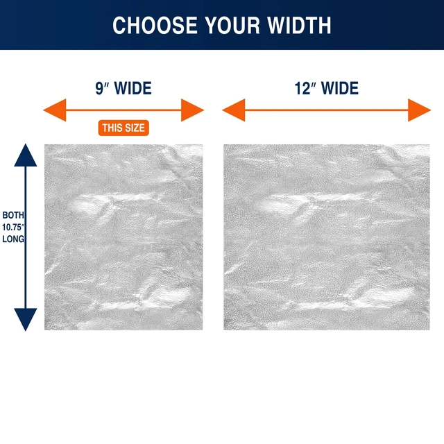 Alt view image 2 of 7 - Foil Sheets Pre Cut Pop Up, 9 x 10.75 Inches, 200 Sheets, Disposable Foil Wraps for Food, Sandwiches, BBQ, Kitchen Use, Food Service BronzeOx