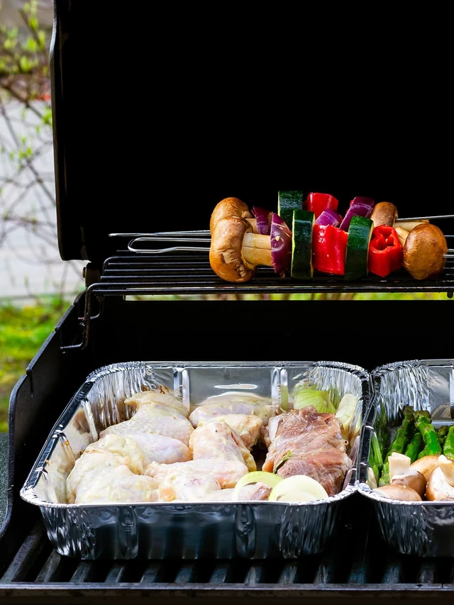 Alt view image 7 of 7 - 40 Pack Disposable Aluminum Foil Pans Assorted Sizes - 20 Large 10.25x12 Half Size Aluminum Pans & 20 Small 8x8 Tin Foil Baking Pans, Tin Trays Containers for Meal Prep, Food Cooking, Roasting