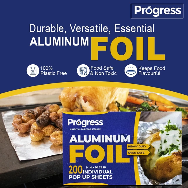 Alt view image 5 of 7 - Aluminum Foil Wrap Sheets 9 x 10 3/4 Silver 200 per Box - Non-stick Heavy Duty aluminum foil sheets for Restaurants, Delis & Catering (9" x 10 3/4", 200)