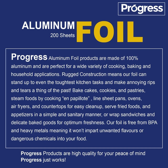 Alt view image 7 of 7 - Aluminum Foil Wrap Sheets 9 x 10 3/4 Silver 200 per Box - Non-stick Heavy Duty aluminum foil sheets for Restaurants, Delis & Catering (9" x 10 3/4", 200)