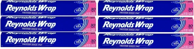 Main image of Aluminum Foil (30 Sq Ft , Pack of 6)