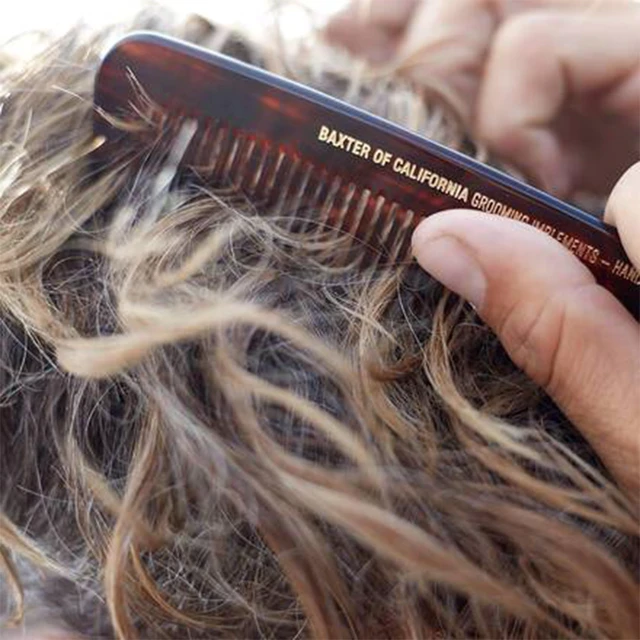 Alt view image 2 of 2 - Comb, 5.25 Inch | Anti-static pocket comb styles hair & beard on the go. Smooth, rounded teeth glide without snagging. 5.25-inch size.